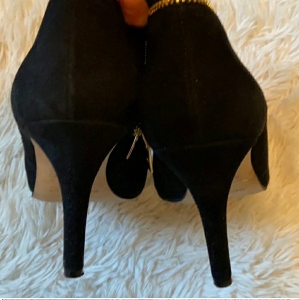 Marc Fisher Open-Toe Booties - Picture 3 of 5